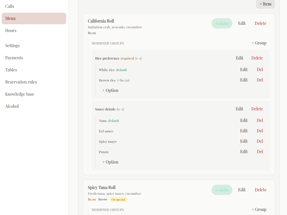 Admin dashboard screenshot 2
